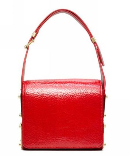 Michael Kors Moffit Boxy Pebbled Shoulder Bag Grmson Michael Kors Moffit Boxy Pebbled Shoulder Bag Grmson