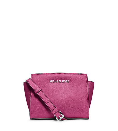 Michael Kors Selma Mini Saffiano Leather Crossbody Michael Kors Selma Mini Saffiano Leather Crossbody