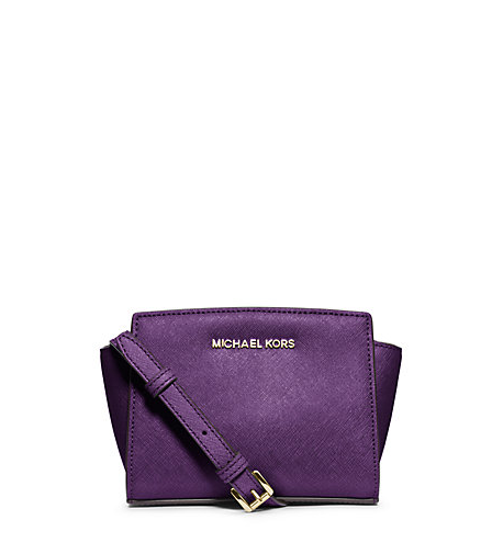 Michael Kors Selma Mini Saffiano Leather Crossbody Michael Kors Selma Mini Saffiano Leather Crossbody