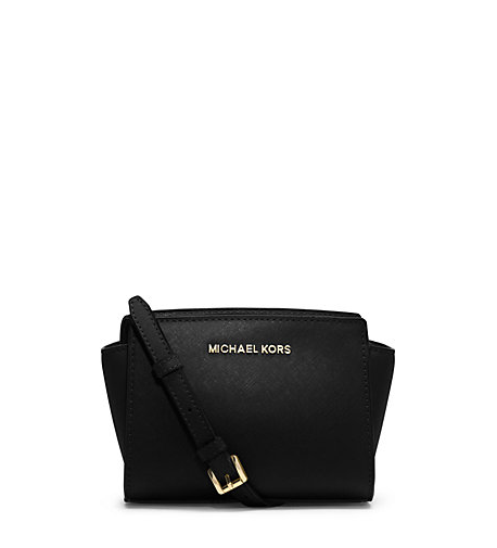 Michael Kors Selma Mini Saffiano Leather Crossbody Michael Kors Selma Mini Saffiano Leather Crossbody