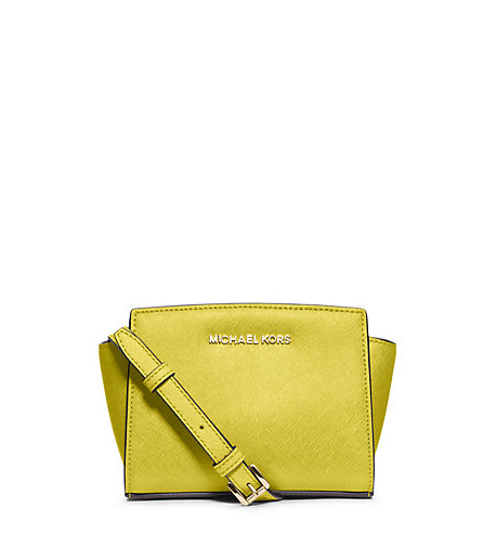 Michael Kors Selma Mini Saffiano Leather Crossbody Michael Kors Selma Mini Saffiano Leather Crossbody