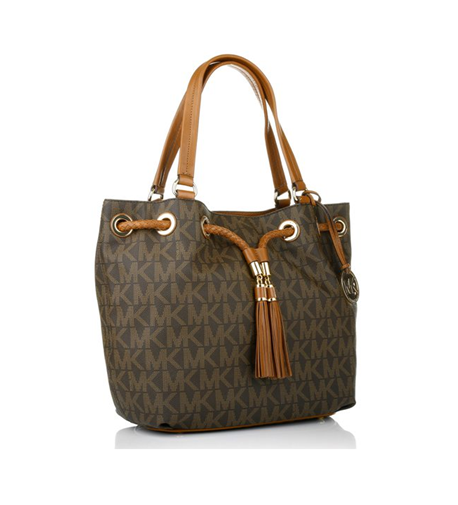 Michael Kors Jet Set Item Large Gathered Logo Tote Michael Kors Jet Set Item Large Gathered Logo Tote