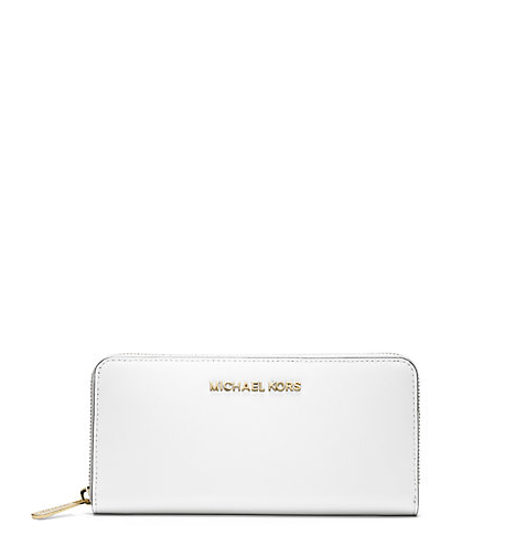 Michael Kors Jet Set Travel Saffiano Leather Continental Wallet