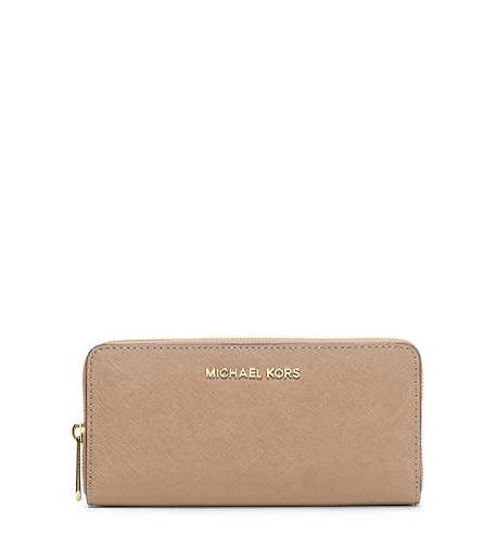 Michael Kors Jet Set Travel Saffiano Leather Continental Wallet