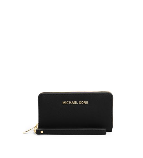 Michael Kors Jet Set Travel Saffiano Leather Continental Wallet