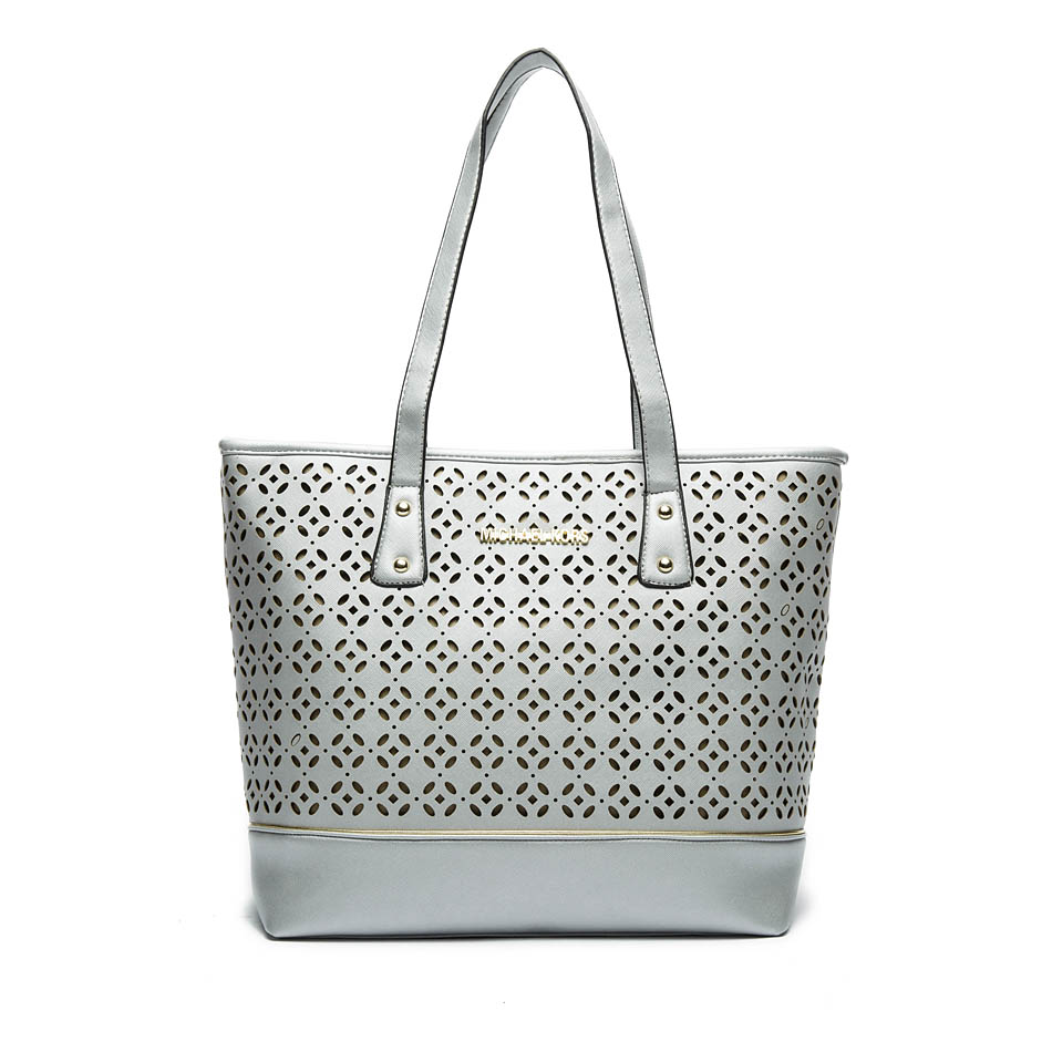 Michael Korsjet Set Travel Saffiano Leather Tote