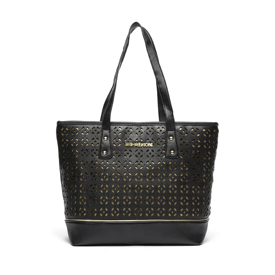 Michael Kors Jet Set Travel Saffiano Leather Top Zip Tote
